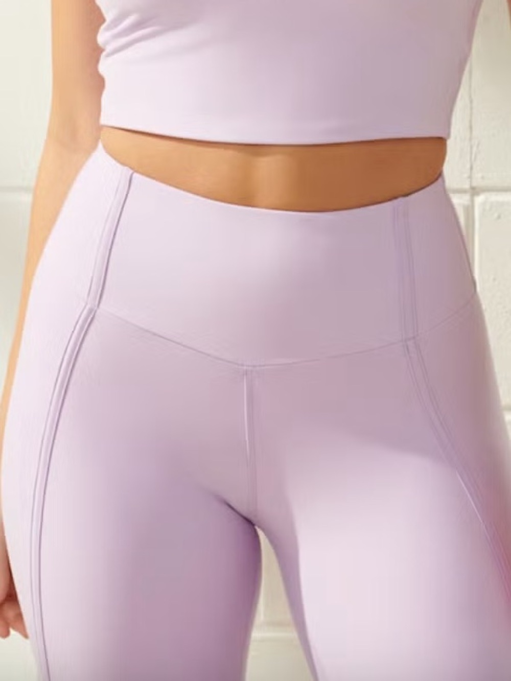 Abercrombie & Fitch YPB sculptLUX Lilac Leggings